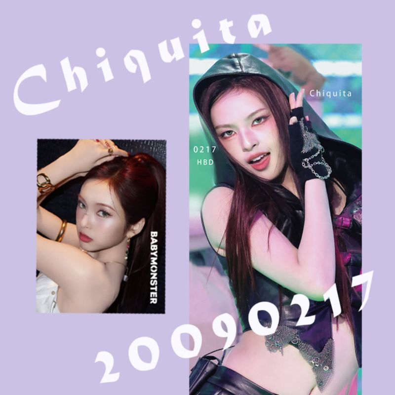 【2026 #BABYMONSTER #Chiquita 生日應援活動】
