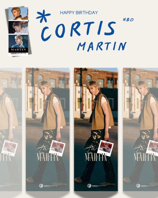 【2026 #CORTIS #MARTIN 生日應援活動】