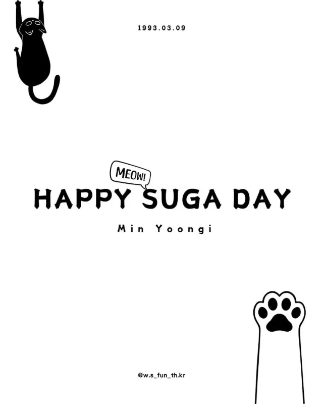 【2026 #SUGA 生日應援活動】#BTS