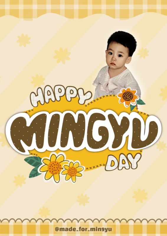 ‎🌻𝐇𝐀𝐏𝐏𝐘 𝐌𝐈𝐍𝐆𝐘𝐔 𝐃𝐀𝐘🌻