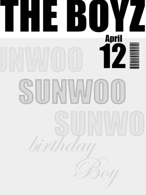 SUNWOO 生日應援活動