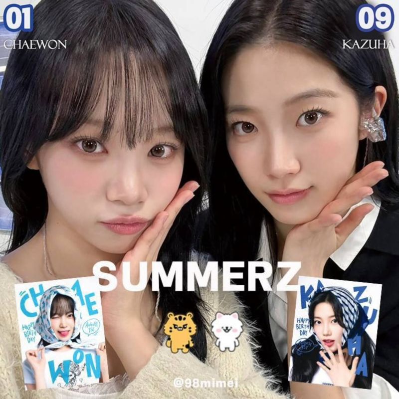 2026❤️LE SSERAFIM 金采源&中村一葉生日應援❤️